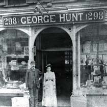 South Sudbury, Hunt’s Store, Boston Post Road, c1885