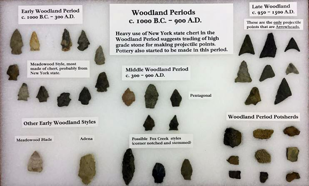 Harry Rice Collection: Reprentative Artifacts from the Woodland Periods
